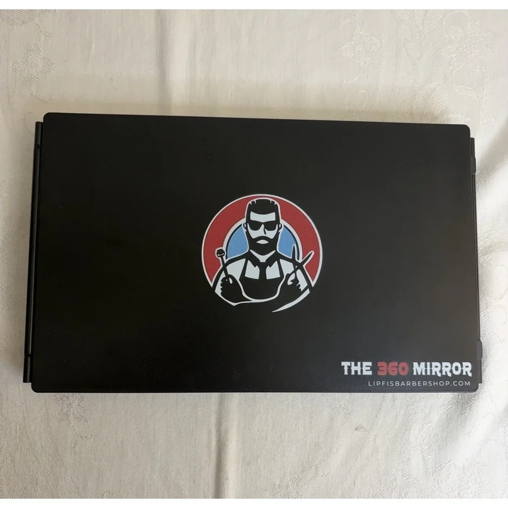 The 360 Mirror Adjustable Trifold Barber Mirror to Cut Your Own Hair